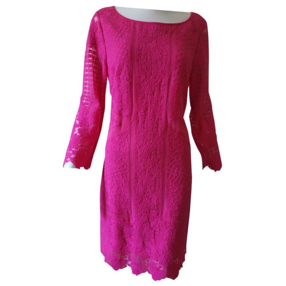 Laundry by shelli segal dress pink lace💕